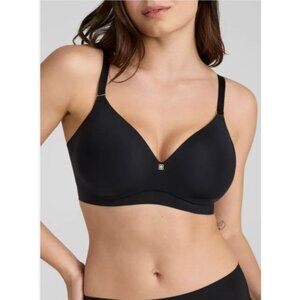 Honeylove 34DDD Wireless Bra Black Sculpting Lift Seamless Support Shapewear